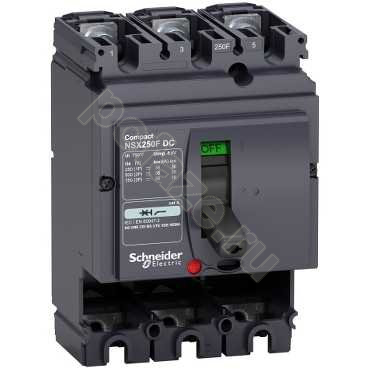 Автоматический выключатель стационарный Schneider Electric NSX250F 3П 250А 100кА (IP30)