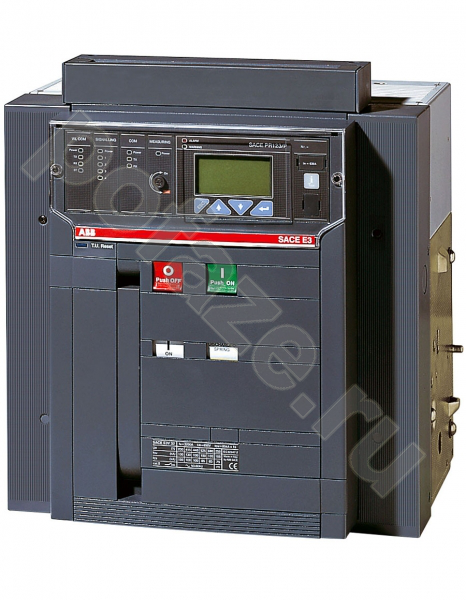 Автоматический выключатель выкатной ABB Emax E3H 4П 1250А 100кА 2НО+2НЗ W MP (IP2X)