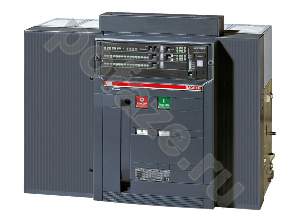 Автоматический выключатель выкатной ABB Emax E4V 3П 3200А 150кА 2НО+2НЗ W MP (IP2X)