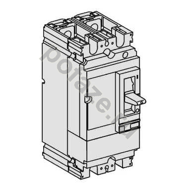 Автоматический выключатель стационарный Schneider Electric Compact NS160N 2П 125А 36кА (IP40)