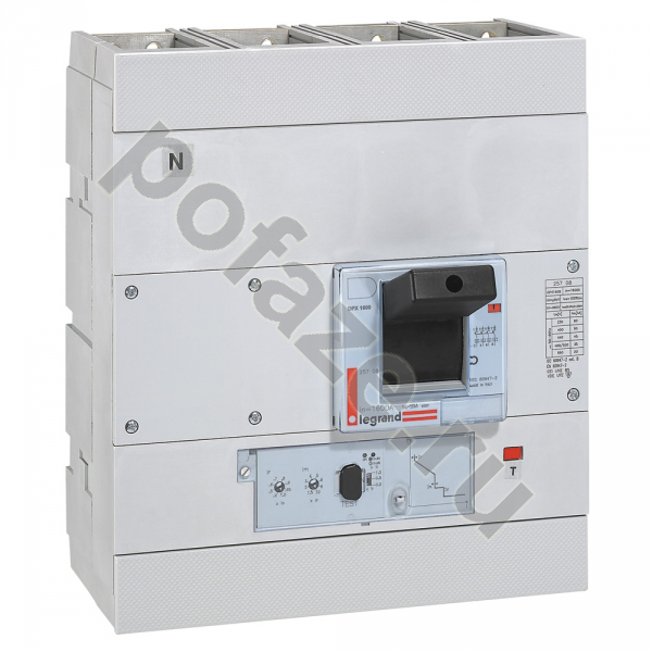 Legrand DPX-H 1600 3П 630А 70кА (эл. расцеп., IP20)