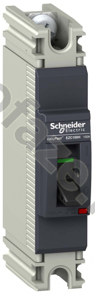 Автоматический выключатель стационарный Schneider Electric EasyPact EZC 100 1П 100А 5кА (IP20)