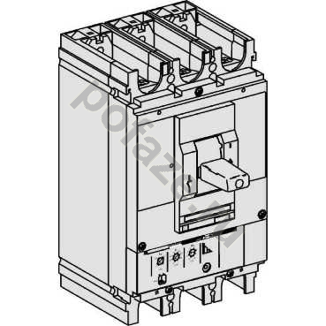 Schneider Electric NS400DC 3П 400А 70кА (IP40)