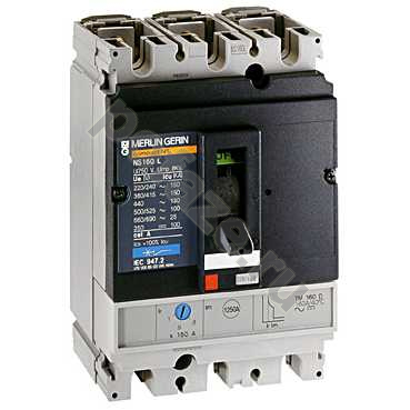 Автоматический выключатель стационарный Schneider Electric Compact NS100L 3П 16А 150кА (IP40)