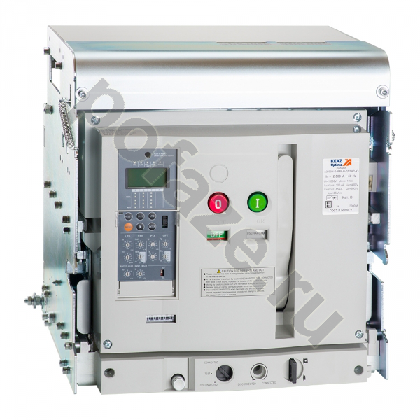 Автоматический выключатель выкатной КЭАЗ OptiMat 3П 2500А 6НО+6НЗ (IP20)