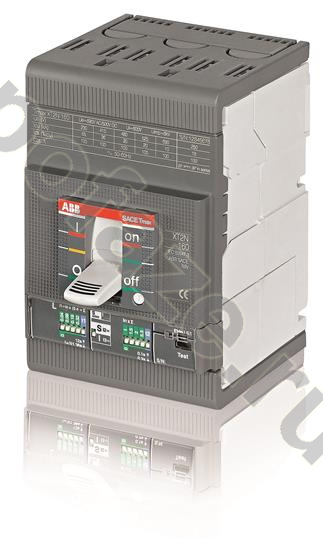 Автоматический выключатель стационарный ABB Tmax XT2N 3П 160А 36кА F F (IP40)