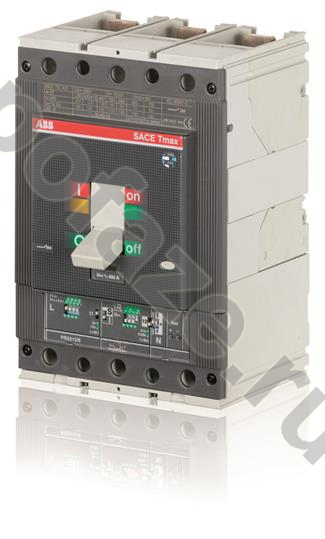 Автоматический выключатель стационарный ABB Tmax T5S 3П 400А 50кА F F (IP20)
