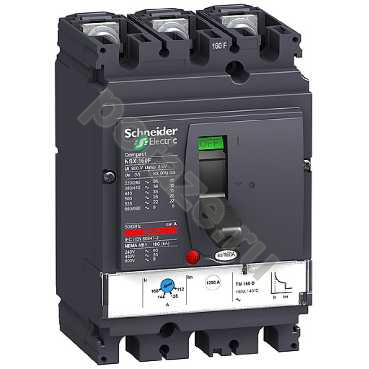 Автоматический выключатель стационарный Schneider Electric Compact NSX160F 3П 160А 36кА (IP30)