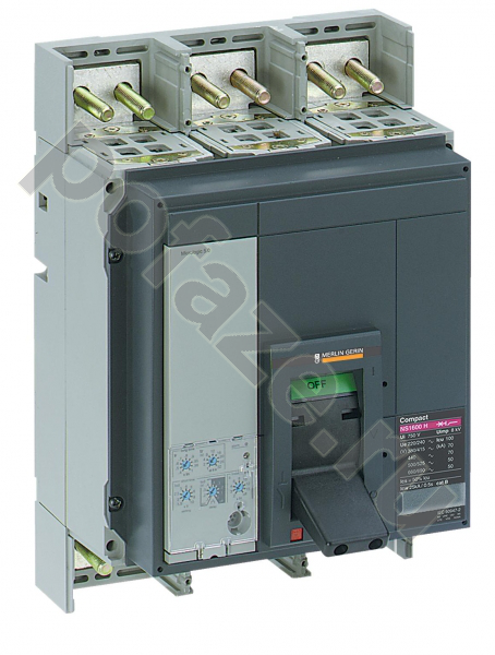 Автоматический выключатель стационарный Schneider Electric Compact NS630 3П 630А 50кА (IP40)