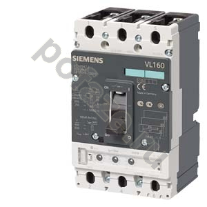 Siemens VL160N 4П 160А 55кА 2НО+2НЗ (IP20)