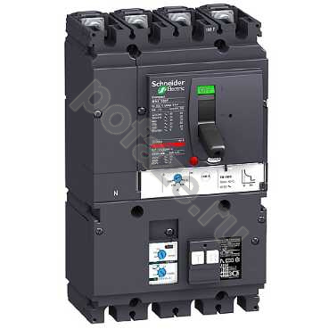 Автоматический выключатель стационарный Schneider Electric NSX160B 4П 160А 25кА (IP40)