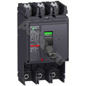 Автоматический выключатель стационарный Schneider Electric NSX630L 3П 630А 100кА (IP40)