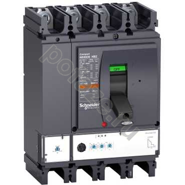 Автоматический выключатель стационарный Schneider Electric Compact NS630 4П 400А 100кА (IP30)