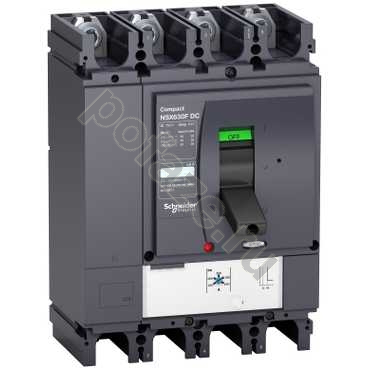 Автоматический выключатель стационарный Schneider Electric Compact NSX600F 4П 600А (IP20)