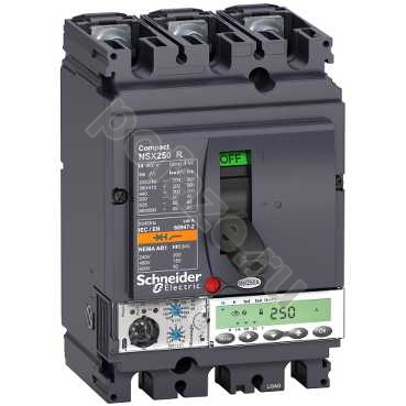 Автоматический выключатель стационарный Schneider Electric Compact NS630 3П 100А 200кА (IP30)