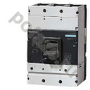 Siemens VL630H 3П 630А 70кА 2НО+2НЗ (IP20)