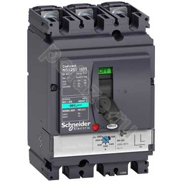 Автоматический выключатель стационарный Schneider Electric Compact NS630 3П 25А 85кА (IP40)