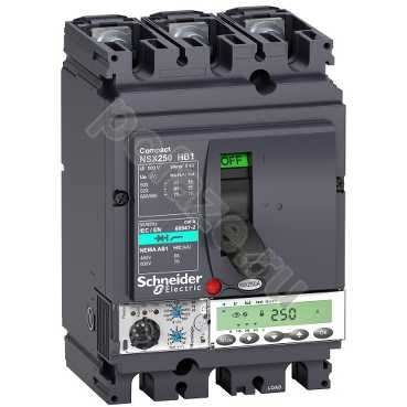 Schneider Electric Compact NSX 3П 250А 85кА (IP30)