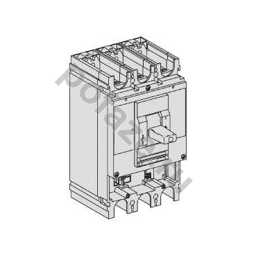 Автоматический выключатель стационарный Schneider Electric Compact NS630 3П 630А 150кА (IP40)