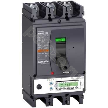 Автоматический выключатель стационарный Schneider Electric Compact NS630 4П 630А 100кА (IP30)