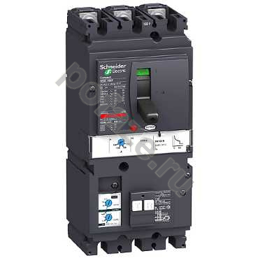 Автоматический выключатель стационарный Schneider Electric Compact NSX 3П 160А 25кА (IP40)