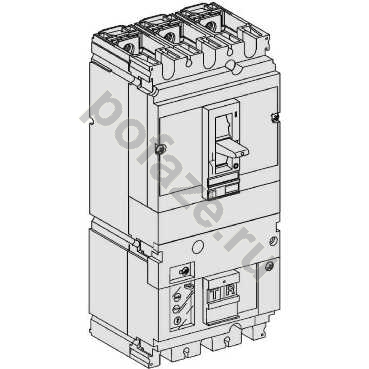 Автоматический выключатель стационарный Schneider Electric NS250N 4П 250А 36кА (IP40)