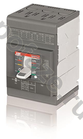 Автоматический выключатель стационарный ABB Tmax XT2V 3П 40А 150кА F F (IP40)