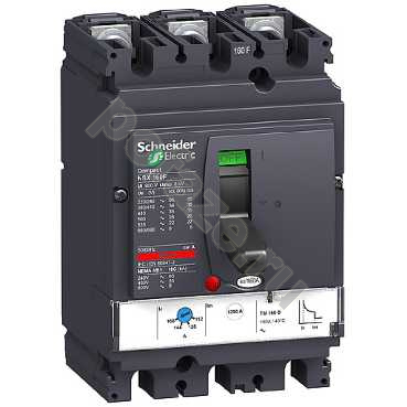 Автоматический выключатель стационарный Schneider Electric NSX160B 3П 160А 25кА (IP40)
