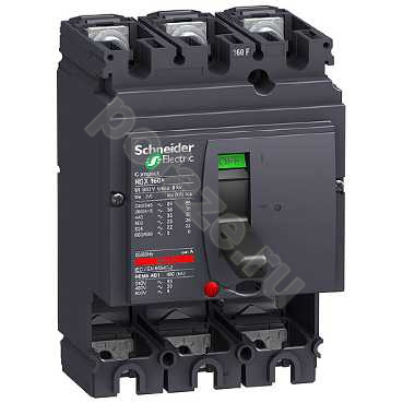 Schneider Electric NSX160F 3П 160А 65кА (IP40)