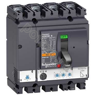 Автоматический выключатель стационарный Schneider Electric Compact NS630 4П 40А 200кА (IP30)