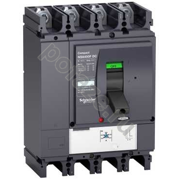 Автоматический выключатель стационарный Schneider Electric Compact NSX400F 4П 400А (IP20)