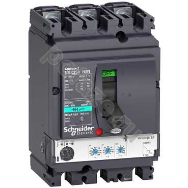 Schneider Electric Compact NS630 3П 250А 85кА (IP40)