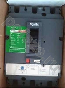 Schneider Electric EasyPact CVS 100B 3П 100А 25кА (IP40)