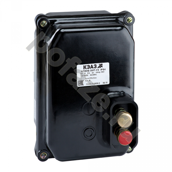 Автоматический выключатель КЭАЗ АП50Б-3МТ 3П 6.3А 0.8кА (IP54)