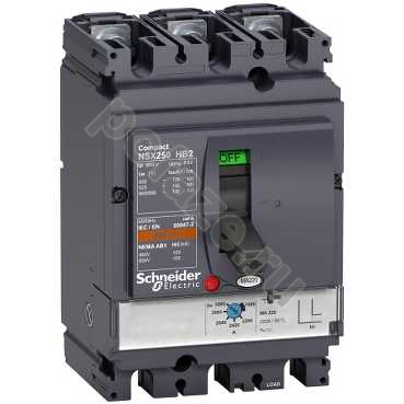 Автоматический выключатель стационарный Schneider Electric Compact NS630 3П 50А 100кА (IP30)