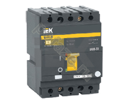 Автоматический выключатель стационарный IEK ВА88-33 3П 80А 35кА (IP30)