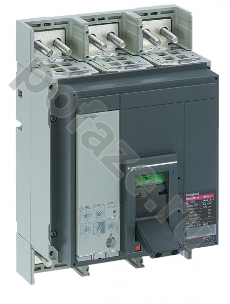 Автоматический выключатель стационарный Schneider Electric Compact NS630 3П 1250А 70кА (IP40)