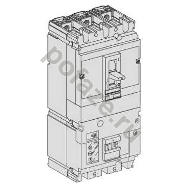 Автоматический выключатель стационарный Schneider Electric Compact NS160N 3П 160А 36кА (IP40)