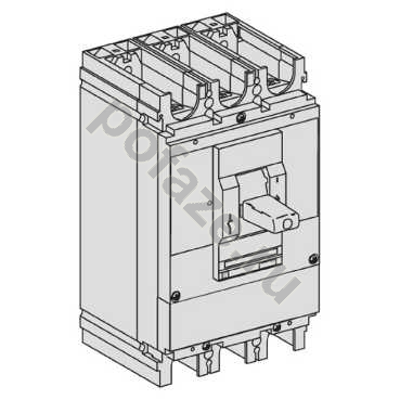 Автоматический выключатель Schneider Electric NB400N 3П 400А 9кА (IP40)