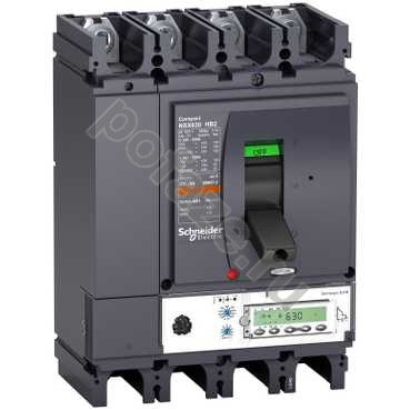 Автоматический выключатель стационарный Schneider Electric Compact NS630 4П 400А 100кА (IP30)