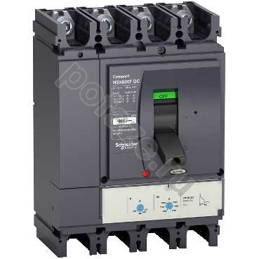 Автоматический выключатель стационарный Schneider Electric NSX320F 4П 320А (IP20)