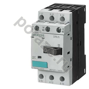 Siemens S00 3П 2.5А 50кА 1НО+1НЗ (IP20)