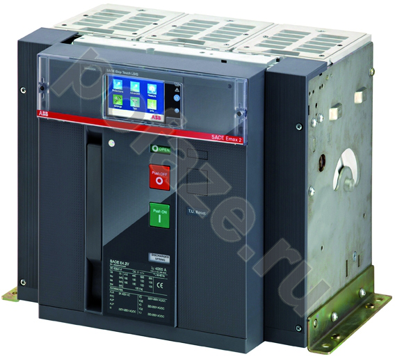 Автоматический выключатель стационарный ABB Emax2 E4.2N 4П 4000А 66кА F HR (IP20)