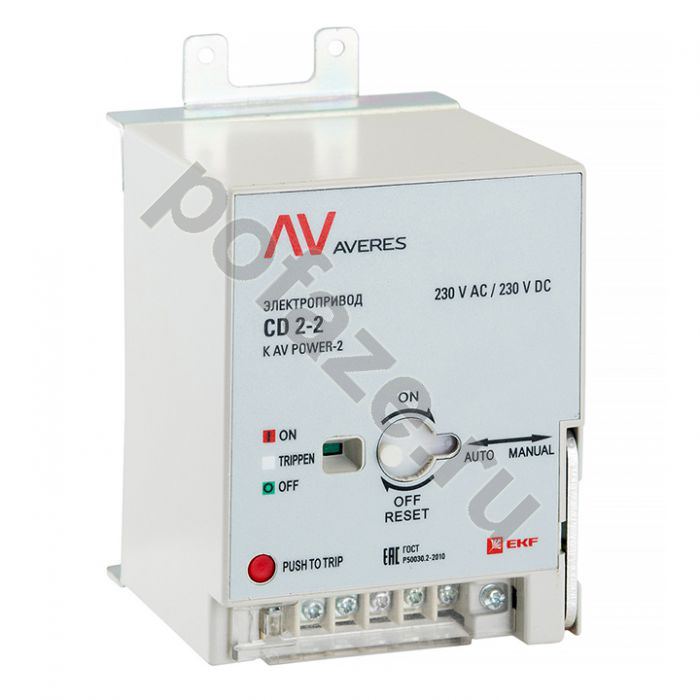 Электропривод EKF AV POWER-1 Averes CD-2 для ETU