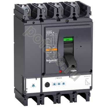 Автоматический выключатель стационарный Schneider Electric Compact NS630 4П 400А 200кА (IP30)