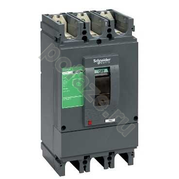 Автоматический выключатель стационарный Schneider Electric EasyPact EZC 630 3П 400А 50кА (IP20)