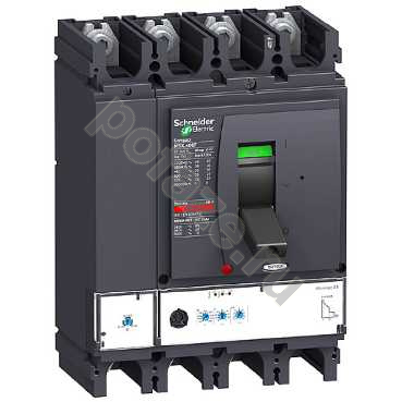 Автоматический выключатель стационарный Schneider Electric Compact NSX400F 4П 400А 36кА (IP30)