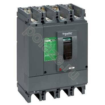 Автоматический выключатель стационарный Schneider Electric EasyPact EZC 400 4П 400А 50кА (IP20)