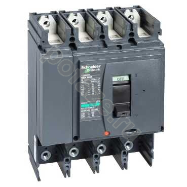 Автоматический выключатель стационарный Schneider Electric NSX400N 4П 400А 50кА (IP30)