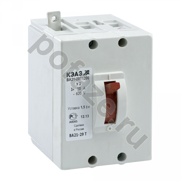 Автоматический выключатель КЭАЗ ВА21-29Т-140010 1П 63А (IP00)